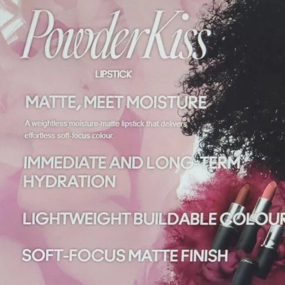 MAC Powder Kiss Lipstick in Mull It Over - Picture 2 of 3
